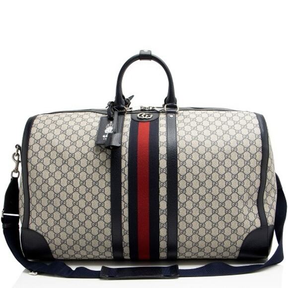 Gucci Savoy Maxi Duffle Travel Bag - Picture 1 of 14